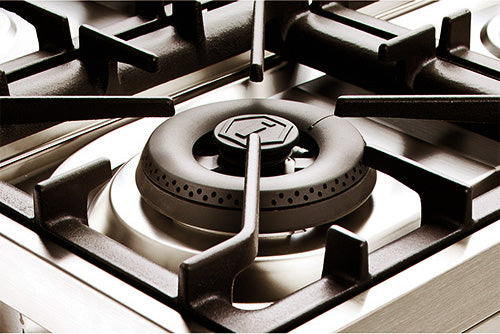 ILVE UHCP48FSSLP Professional Plus II 48 inch Built-In Gas Rangetop with Griddle, in Stainless Steel (Liquid Propane)