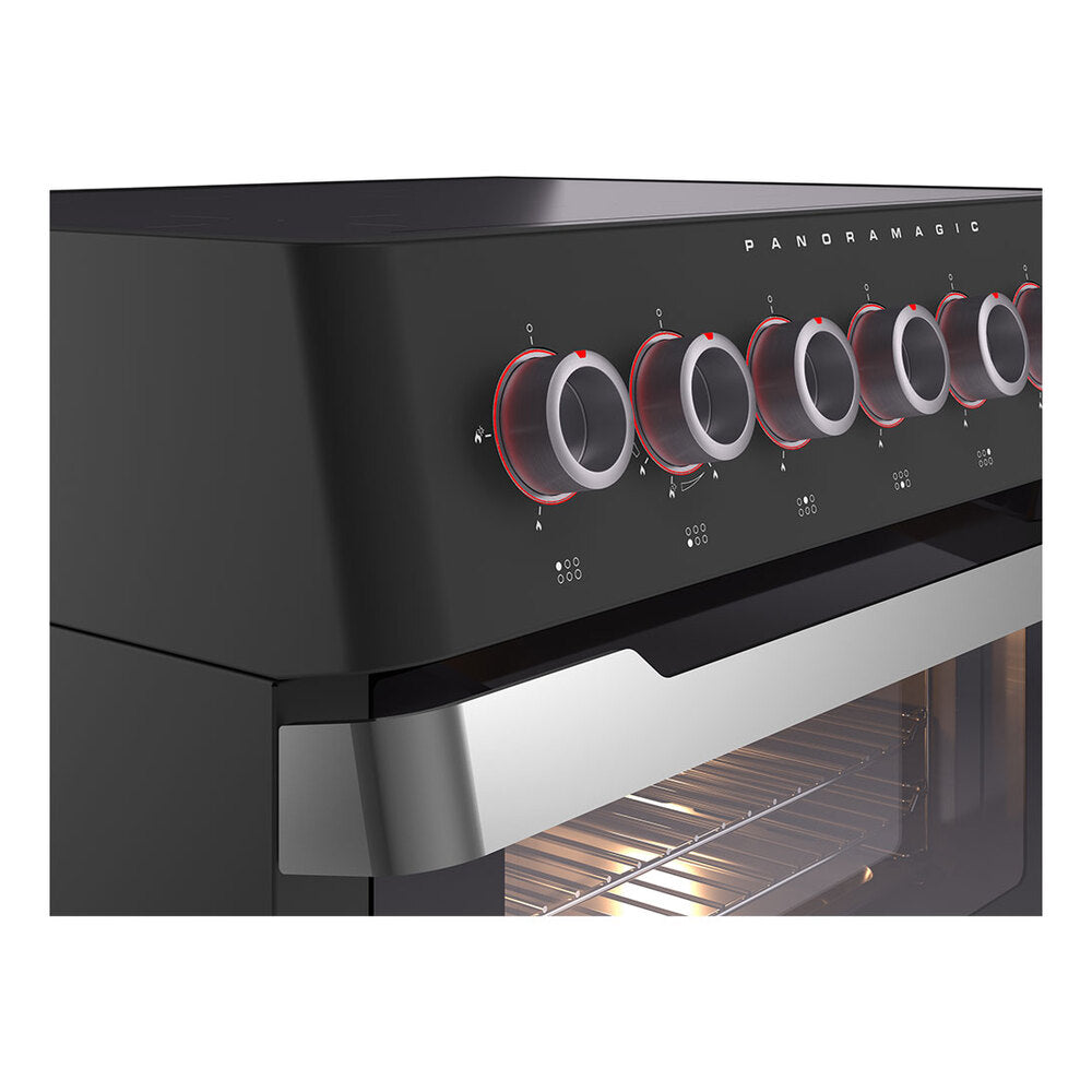 ILVE UPMI09S3MK Panoramagic 36 inch Induction Range in Matte Black
