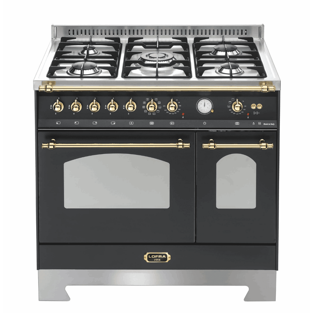 Lofra Dolcevita 90 cm Double Electric Oven Dual Fuel Range Cooker