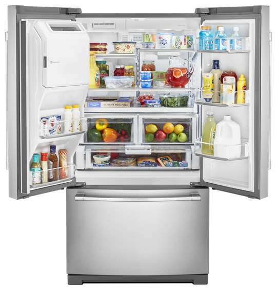 Maytag 36-Inch Wide French Door Refrigerator (27 Cu. Ft)