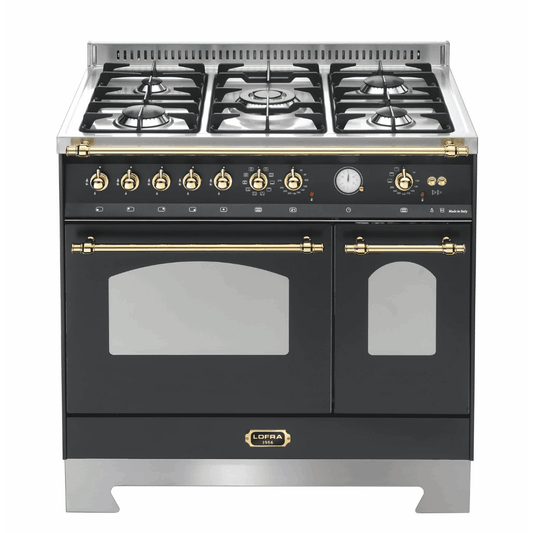 Lofra Dolcevita 90 cm Double Electric Oven Dual Fuel Range Cooker