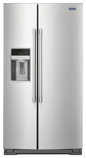 Maytag 36-Inch Wide Counter Depth Side-by-Side Refrigerator (21 Cu. Ft)
