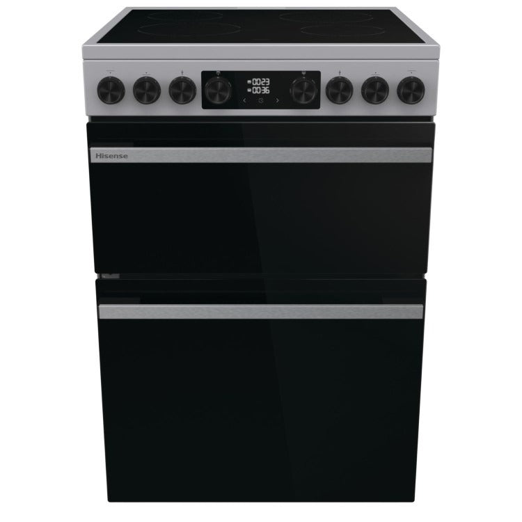 Hisense HDCEC6C20X 60cm Electric Cooker - Silver - My Store
