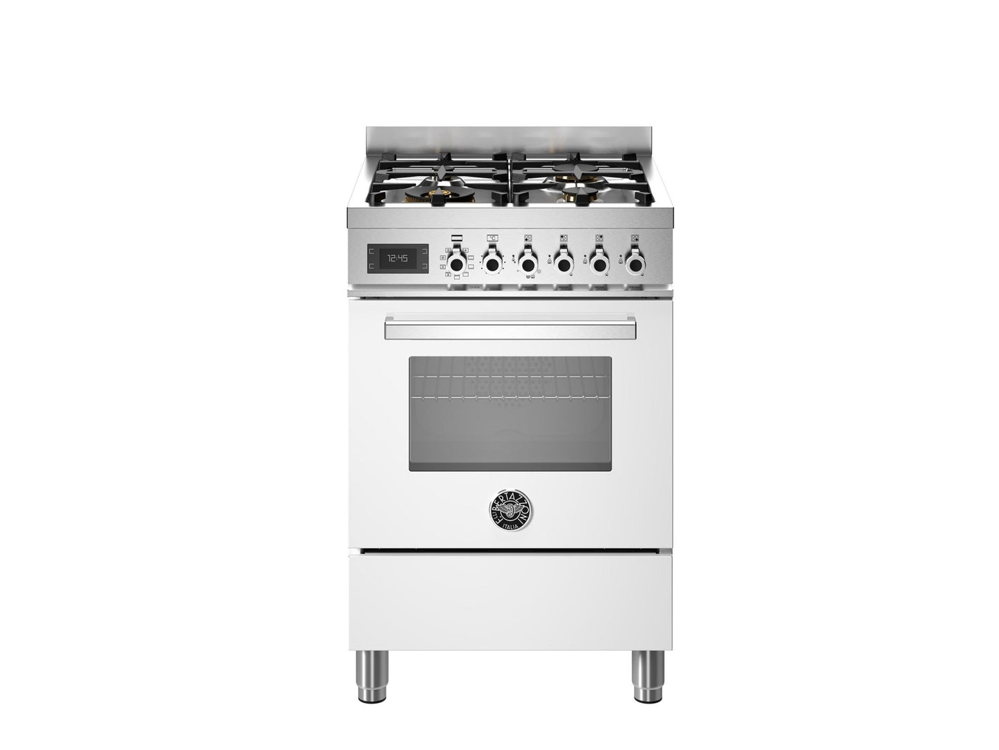 Bertazzoni 60 cm Professional Series 4 - burner Duel Fuel Range Cooker (PRO64L1EXT) - My Store
