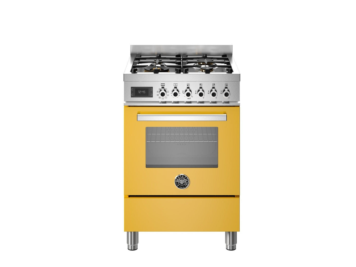 Bertazzoni 60 cm Professional Series 4 - burner Duel Fuel Range Cooker (PRO64L1EXT) - My Store