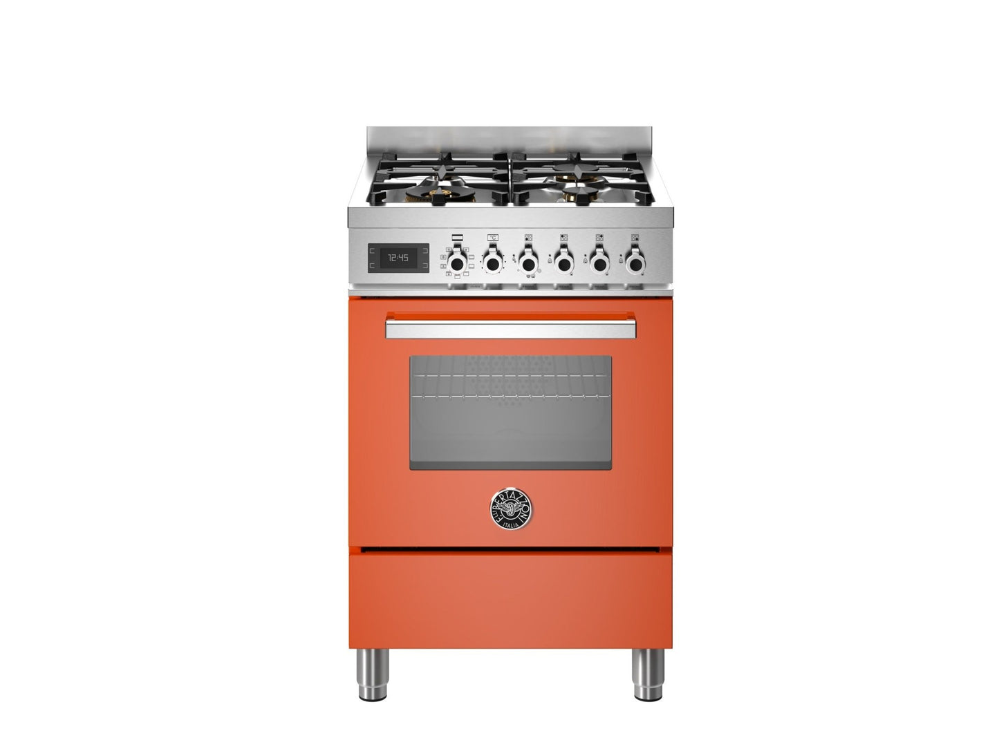 Bertazzoni 60 cm Professional Series 4 - burner Duel Fuel Range Cooker (PRO64L1EXT) - My Store