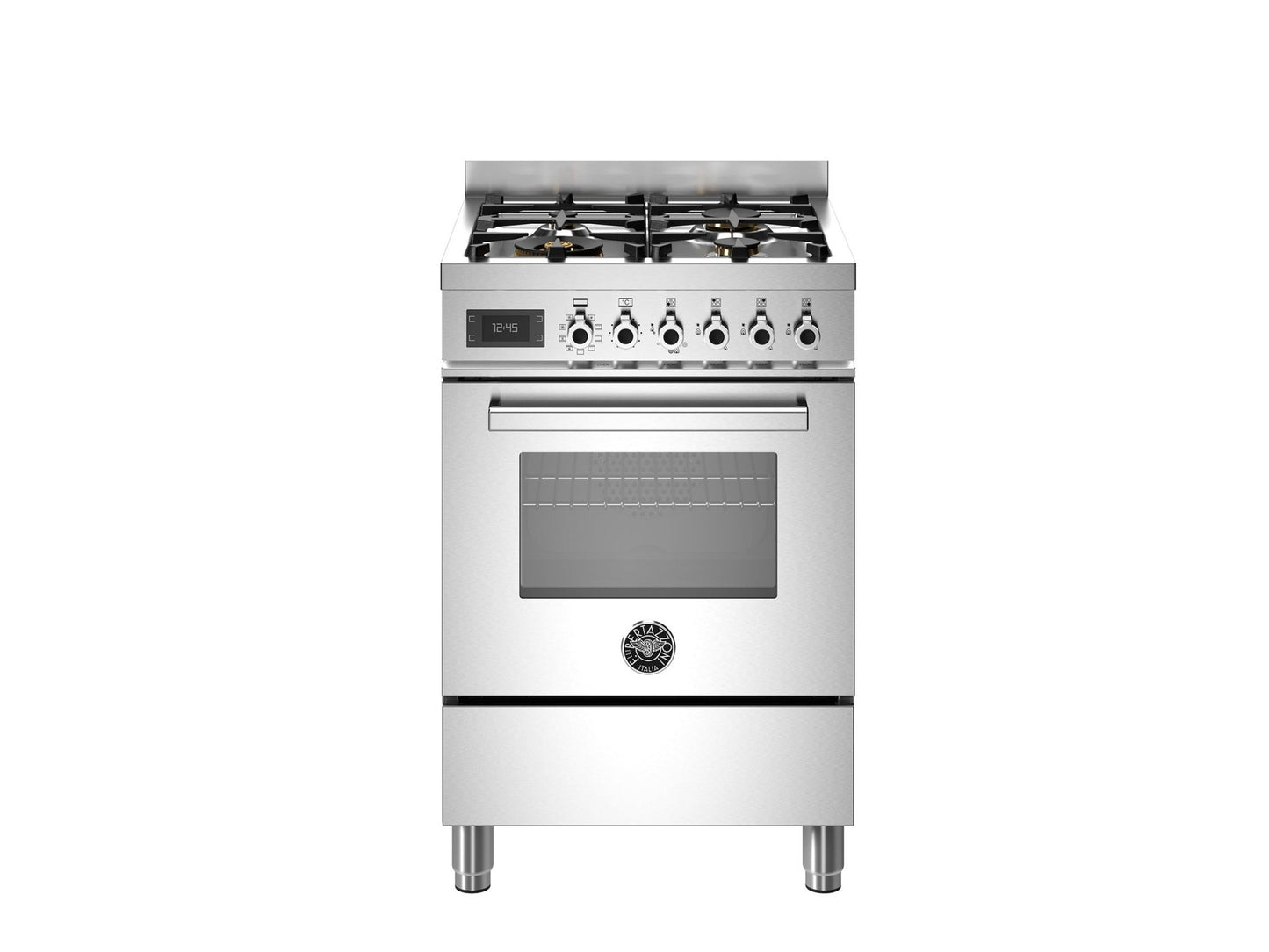 Bertazzoni 60 cm Professional Series 4 - burner Duel Fuel Range Cooker (PRO64L1EXT) - My Store