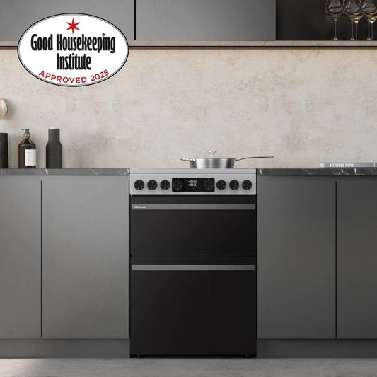 Hisense HDCEC6C20X 60cm Electric Cooker - Silver - My Store
