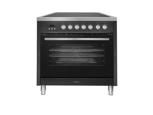 Inalto 90cm Class 2 Professional Ceramic Range Cooker - IR90CEB - My Store