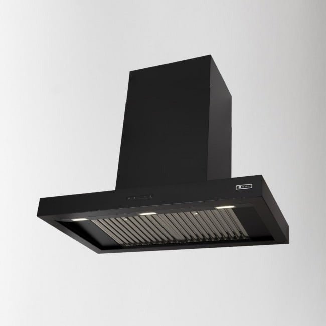 Luxair Lusso 120cm Semi Professional T Shaped Cooker Hood - Black - My Store