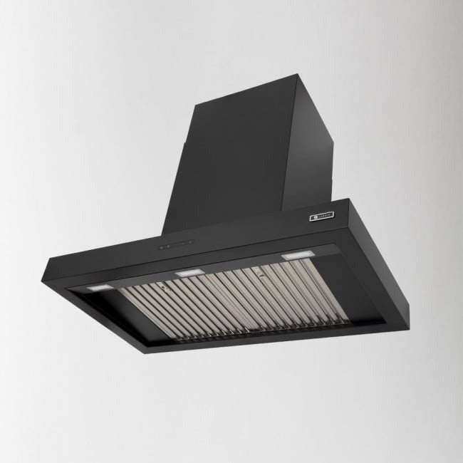 Luxair Lusso 120cm Semi Professional T Shaped Cooker Hood - Black - My Store