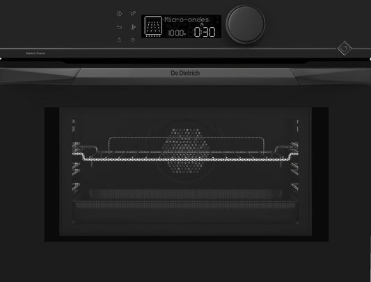 De Dietrich DKC4536B Combi Microwave - Infinite Black - My Store