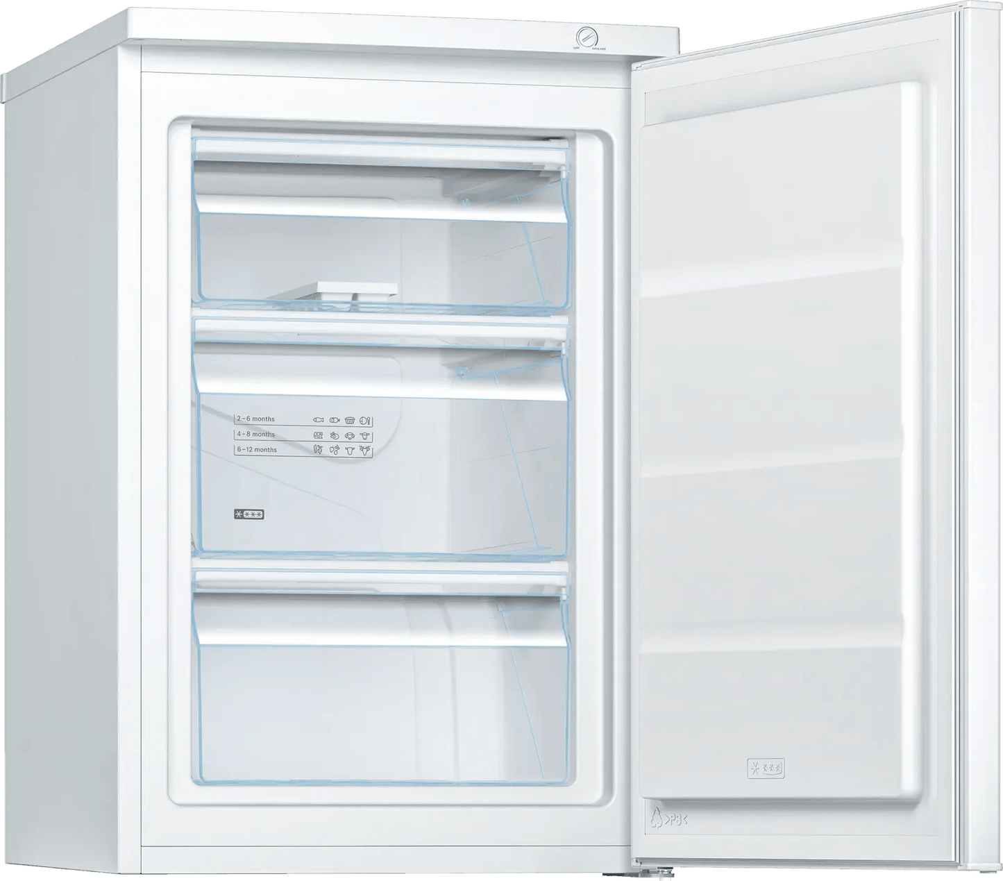 Bosch GTV15NWEAG Series 2 56cm White Undercounter Freezer - My Store