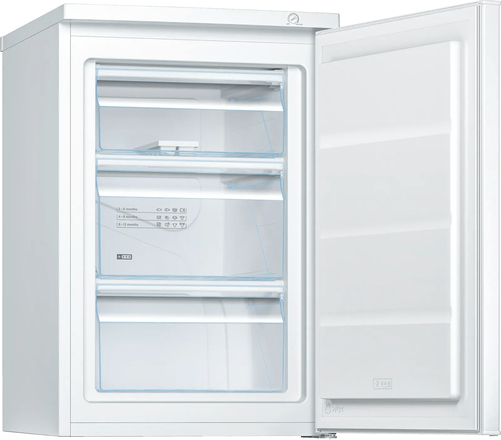 Bosch GTV15NWEAG Series 2 56cm White Undercounter Freezer - My Store