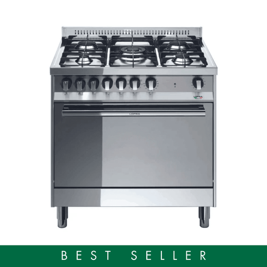 Lofra Maxima 80cm Gas Range Cooker - Stainless Steel